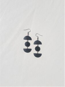 Bex Hypoallergenic Black Earrings