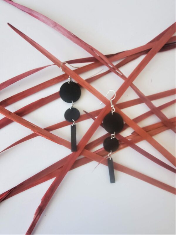 Arabella Black Earrings